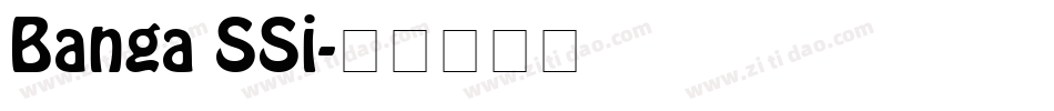 Banga SSi字体转换